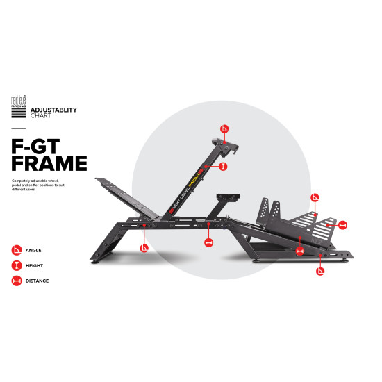 Telaio Next Level Racing F-GT Frame4