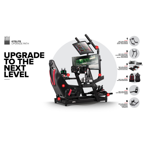 Telaio Next Level Racing GTElite Edizione Frontale e Laterale