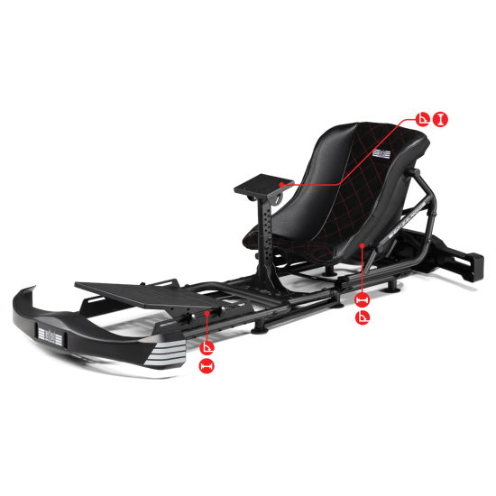 Cockpit Next Level Racing Go Kart Plus