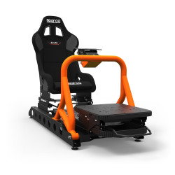 RSeat P1 Arancio + Sparco EVO