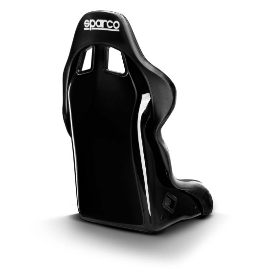 Sparco EVO QRT Sky - Approvata FIA - Sedia in Pelle Nera