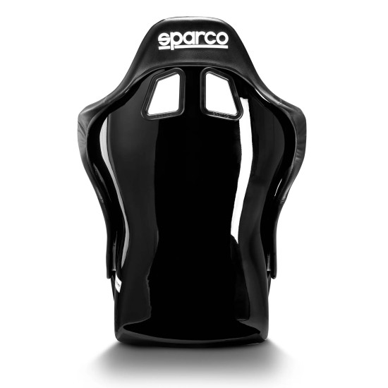 Sparco GRID-Q - Approvata FIA - Sedia da Corsa in Pelle Nera