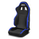 Sedile reclinabile Sparco R100 - Nero e Blu