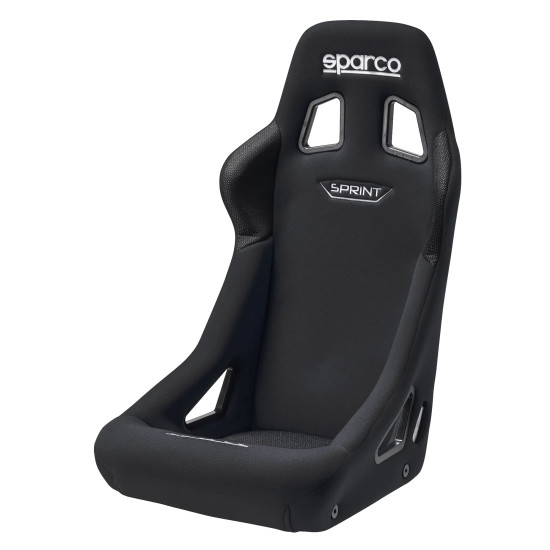 Sedile Racing Sparco SPRINT - Omologato FIA - Nero