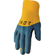 Guanti THOR Agile Rival Teal Giallo