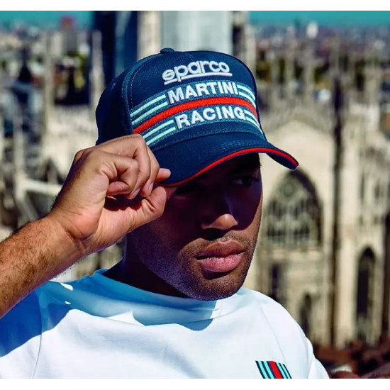 Cappellino Flex Martini Racing - Blu Navy