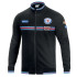 Felpa da uomo con zip intera Martini Racing &ndash; Nera