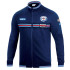 Felpa da uomo con zip intera Martini Racing &ndash; Blu Navy