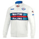 Giubbotto bomber da uomo Martini Racing &ndash; Bianco