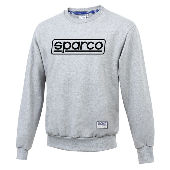 Maglione girocollo in cotone Sparco