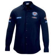 Camicia da uomo a maniche lunghe Martini Racing - Blu Navy