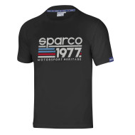 Maglietta da uomo Sparco 1977 - Nera