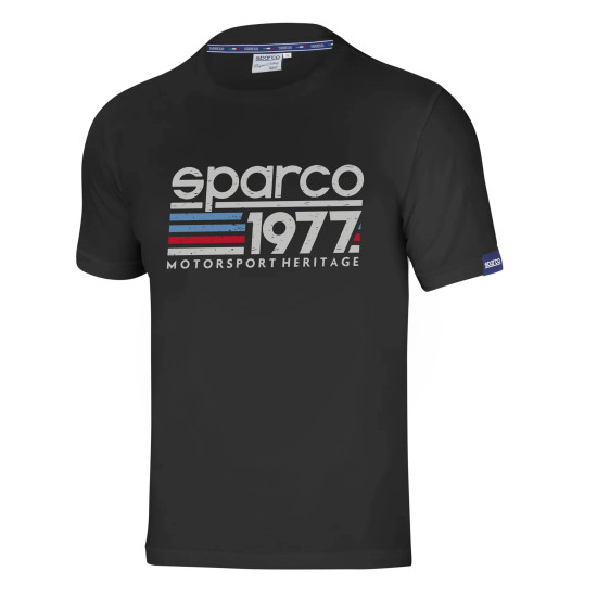 Maglietta da uomo Sparco 1977 - Nera