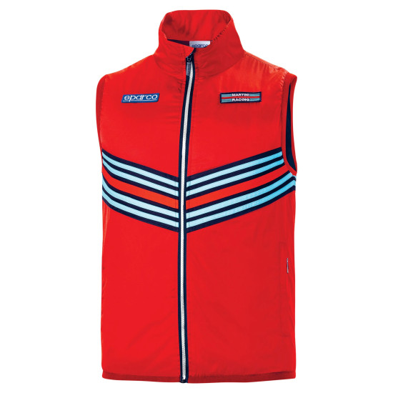 Gilet replica da uomo Martini Racing - Rosso