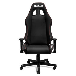 Sparco Coach Sedia da Ufficio - Nero / Rosso