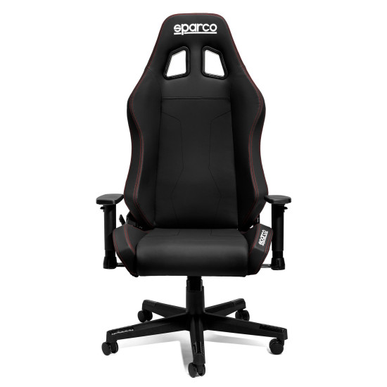 Sparco Coach Sedia da Ufficio - Nero / Rosso