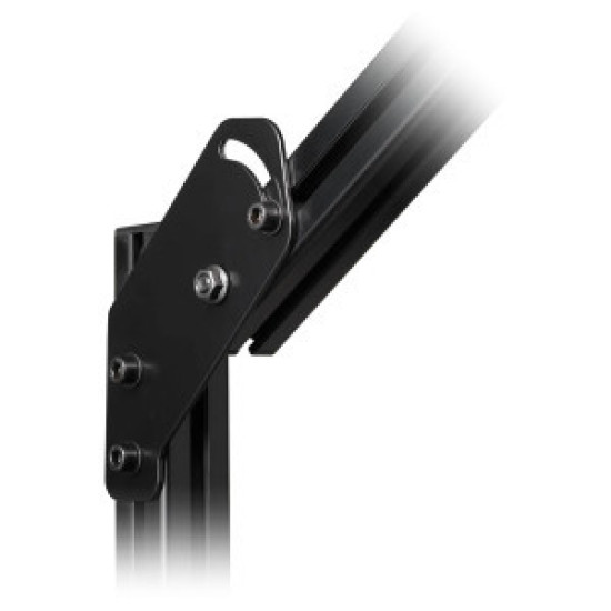 Next Level Racing Elite Supporto Libero per Quattro Monitor Nero