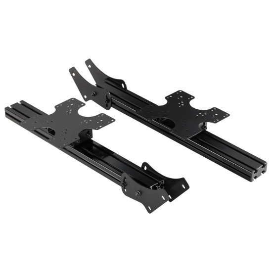 Next Level Racing ELITE Supporto Triplo Aggiuntivo Autoportante Nero