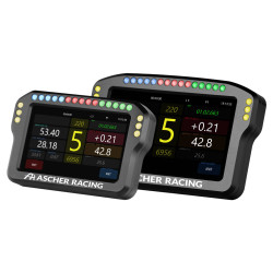 Ascher Racing Cruscotto 4/5 pollici