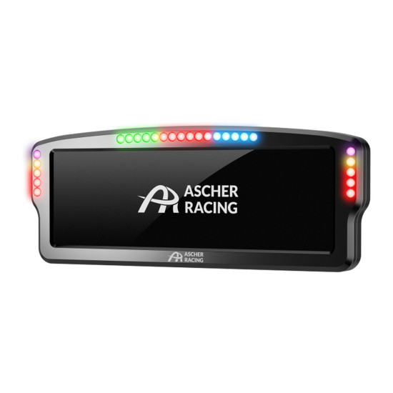 Ascher Racing Cruscotto 8 pollici