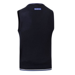 Sparco Gilet in Cotone - Blu Navy