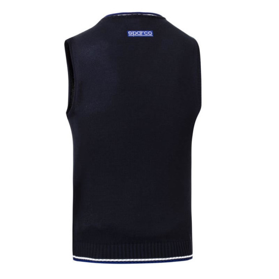 Sparco Gilet in Cotone - Blu Navy