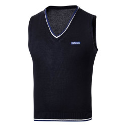 Sparco Gilet in Cotone - Blu Navy