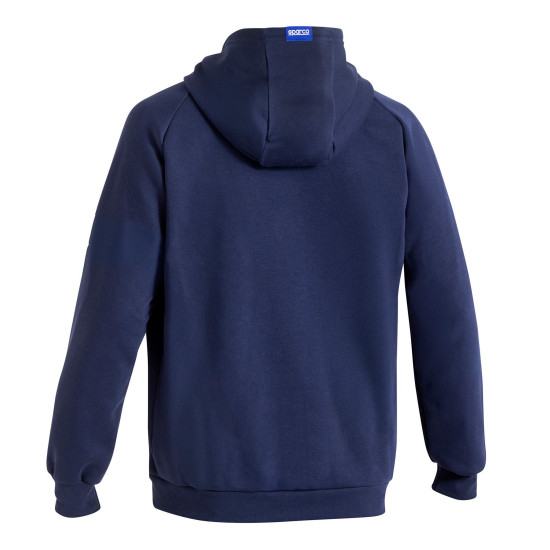 Gulf Felpa con Cappuccio e Zip Intera - Blu Navy