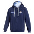 Gulf Felpa con Cappuccio e Zip Intera - Blu Navy