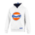 Gulf Felpa con Cappuccio Brand - Bianco