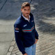 Felpa con mezza cerniera Martini Racing - Blu Navy