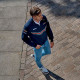 Felpa con mezza cerniera Martini Racing - Blu Navy