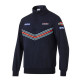 Felpa con mezza cerniera Martini Racing - Blu Navy