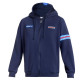 Hooded Full Zip Martinig Racing MY25 - Blu Navy