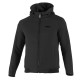 Felpa con cappuccio e zip intera Sparco - Nero