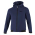 Felpa con cappuccio e zip intera Sparco - Blu Navy