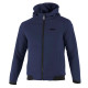 Felpa con cappuccio e zip intera Sparco - Blu Navy