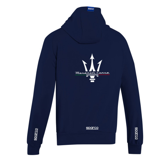 Felpa con cappuccio Maserati - Blu Navy