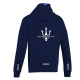 Felpa con cappuccio Maserati - Blu Navy