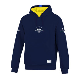 Felpa con cappuccio Maserati - Blu Navy