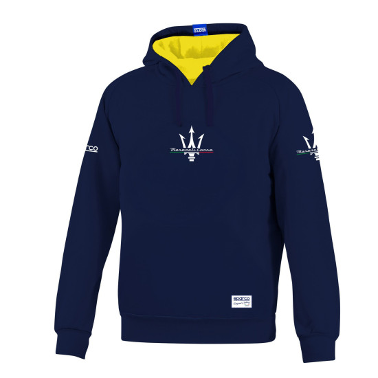 Felpa con cappuccio Maserati - Blu Navy