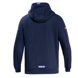 Felpa con cappuccio Lancia Delta Martini Racing - Blu scuro