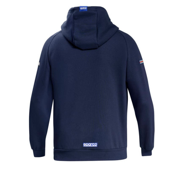 Felpa con cappuccio Lancia Delta S4 Martini Racing - Blu Navy