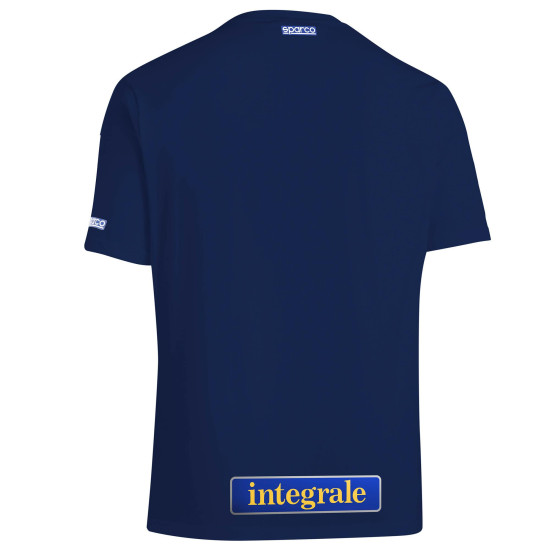 Lancia Delta HF T-Shirt - Blu Navy / Giallo