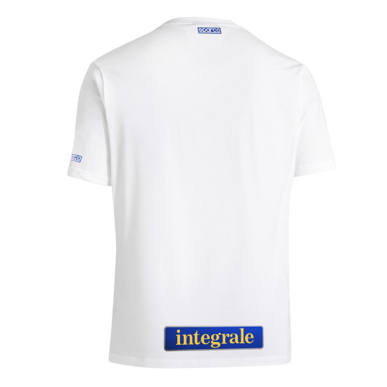 Lancia Delta HF T-Shirt - Bianco / Rosso
