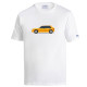 Lancia Delta HF T-Shirt - Bianco / Giallo