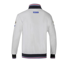 Felpa con zip intera da uomo Martini Racing - Grigio