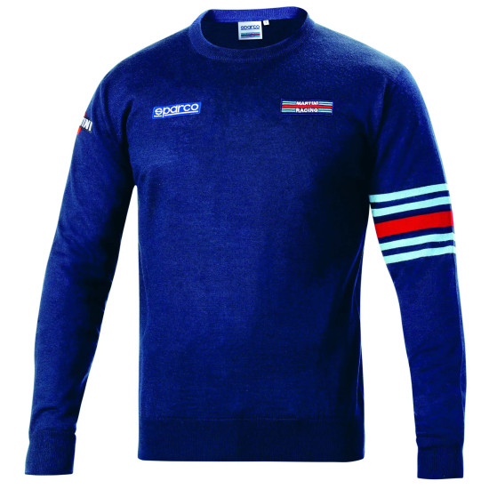 Maglione Girocollo in Lana Martini Racing
