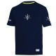 T-shirt Maserati di Sparco - Blu Navy