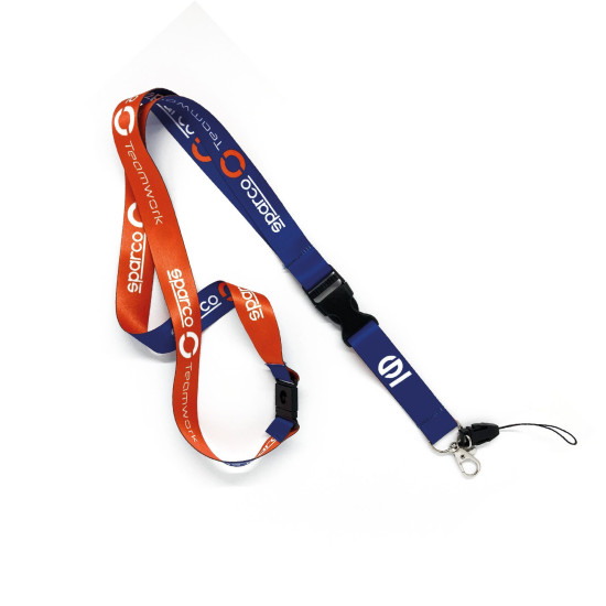 Laccio Sparco Teamwork - Blu / Arancione Fluo